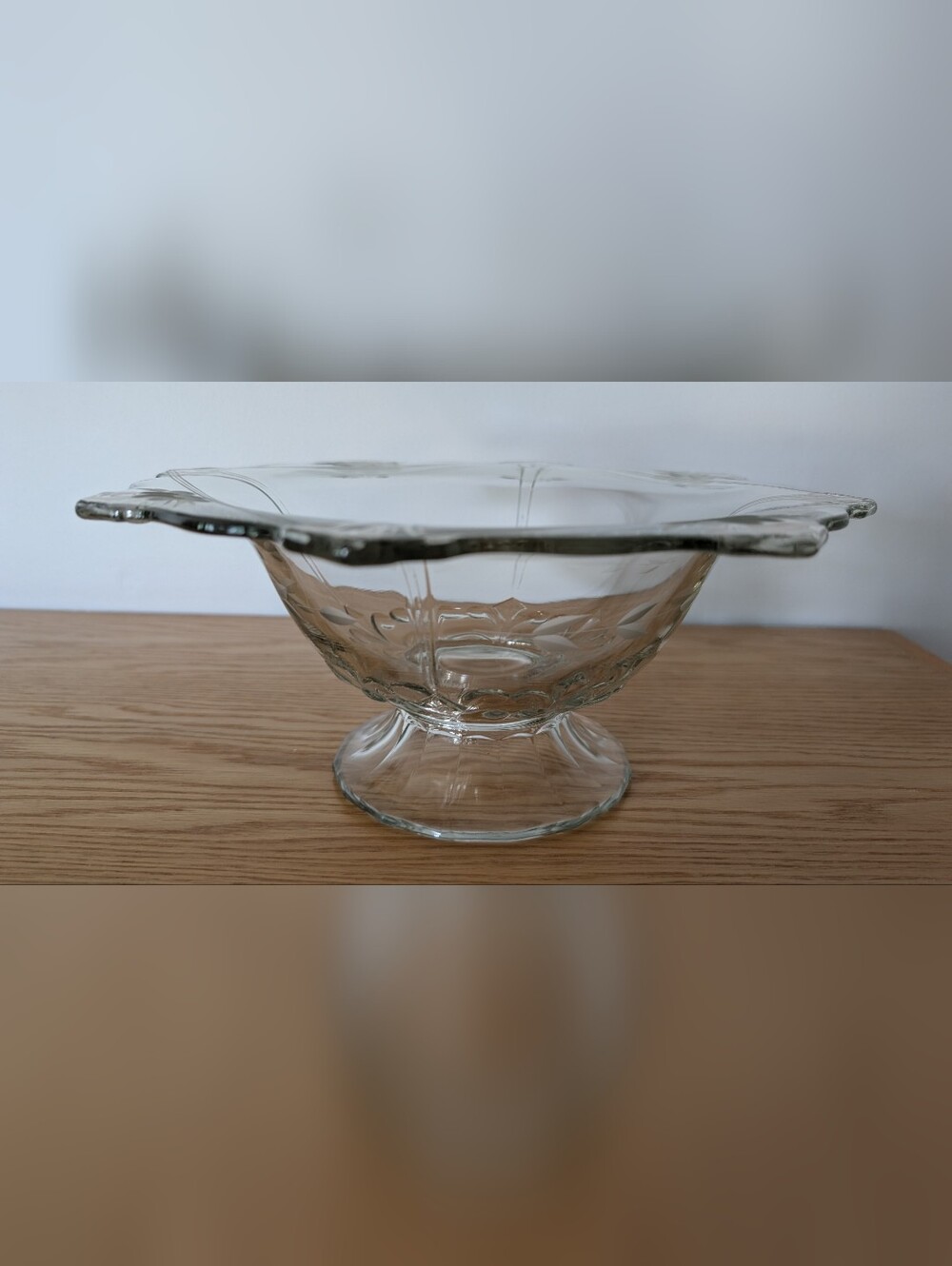 Serving Dish On Pedestal